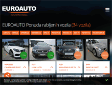 Tablet Screenshot of euro-auto.hr